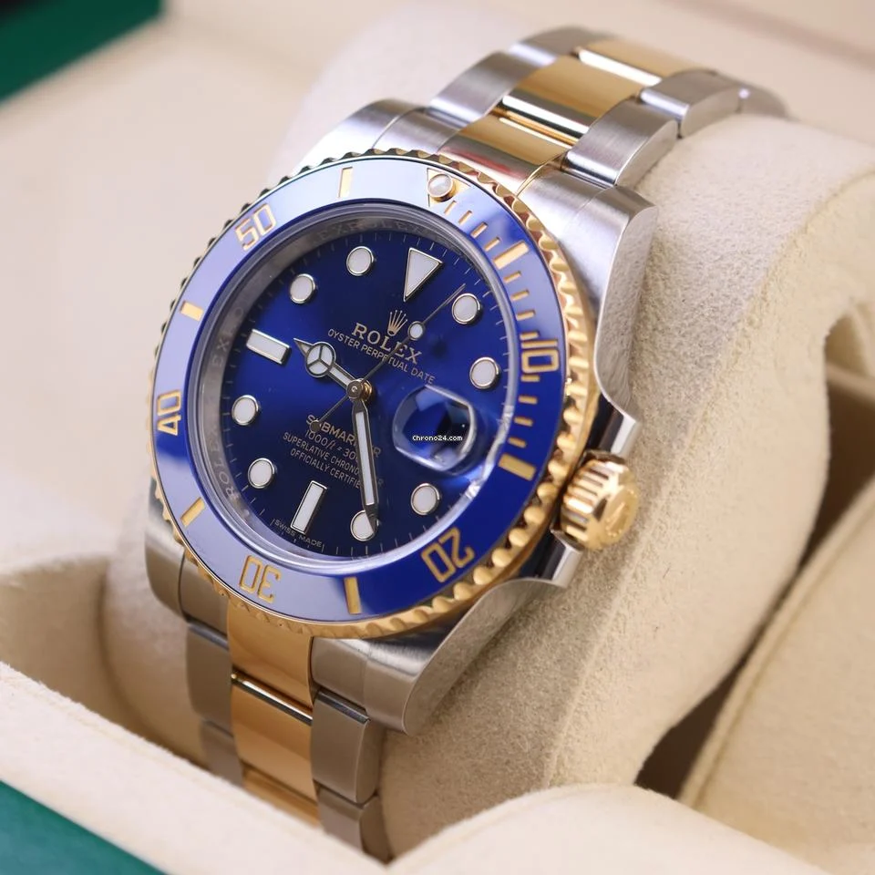 RLX Mavi Kadran 40mm erkek saati