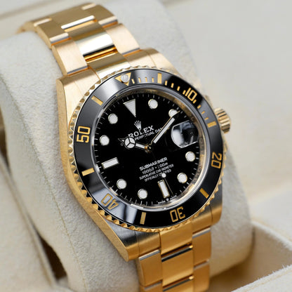 RLX  Gold 41mm Black Dial erkek saati