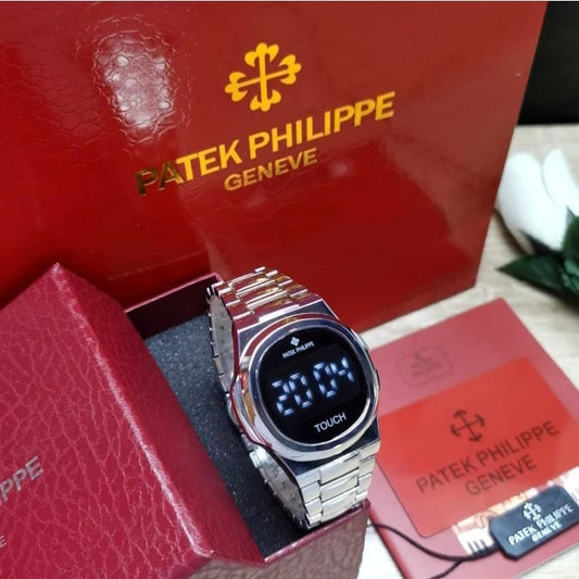 PTK Phlp Silver Dijital Saat